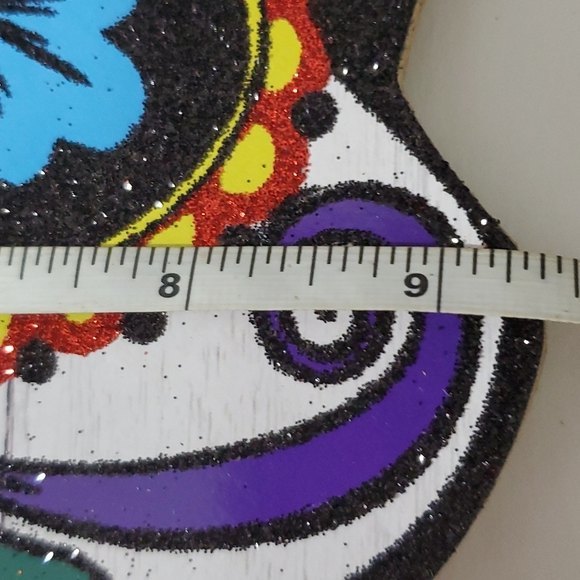 Halloween Decor Sugar Skull Sign - Picture 8 of 9